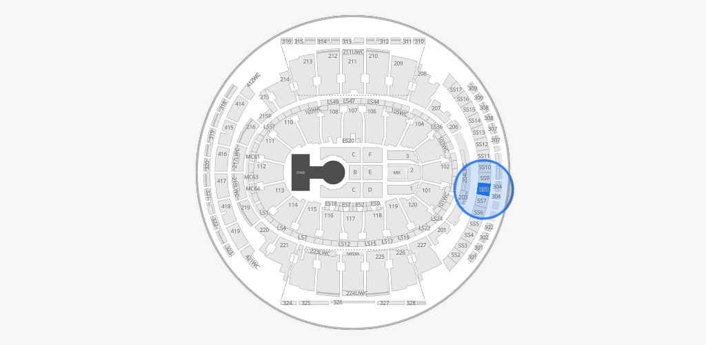 Madison Square Garden Seating Chart