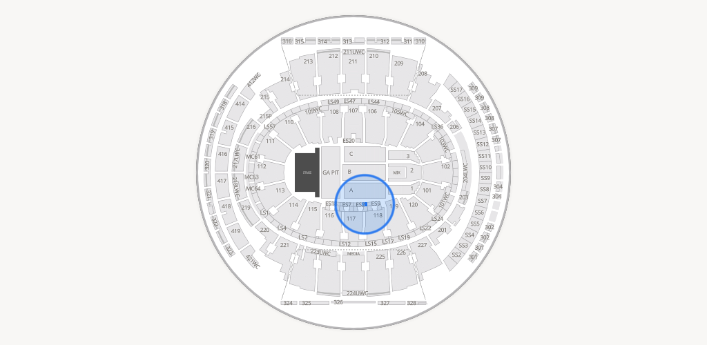 Madison Square Garden Seating Chart