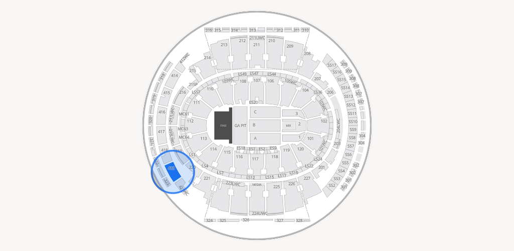 Madison Square Garden Seating Chart