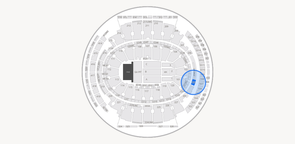 Madison Square Garden Seating Chart