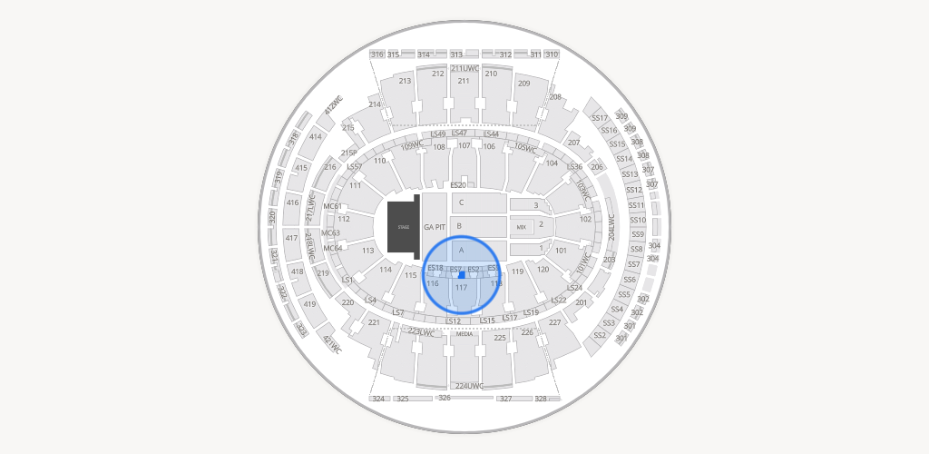 Madison Square Garden Seating Chart
