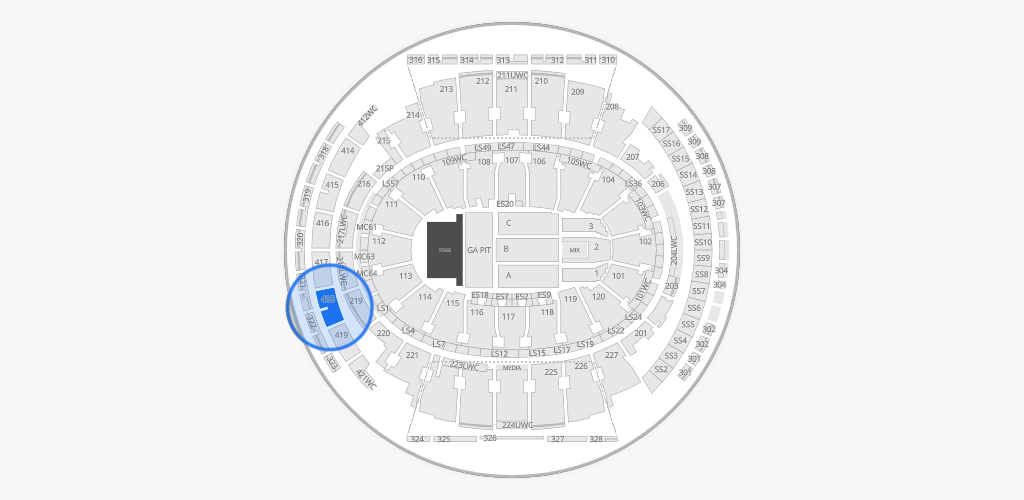 Madison Square Garden Seating Chart