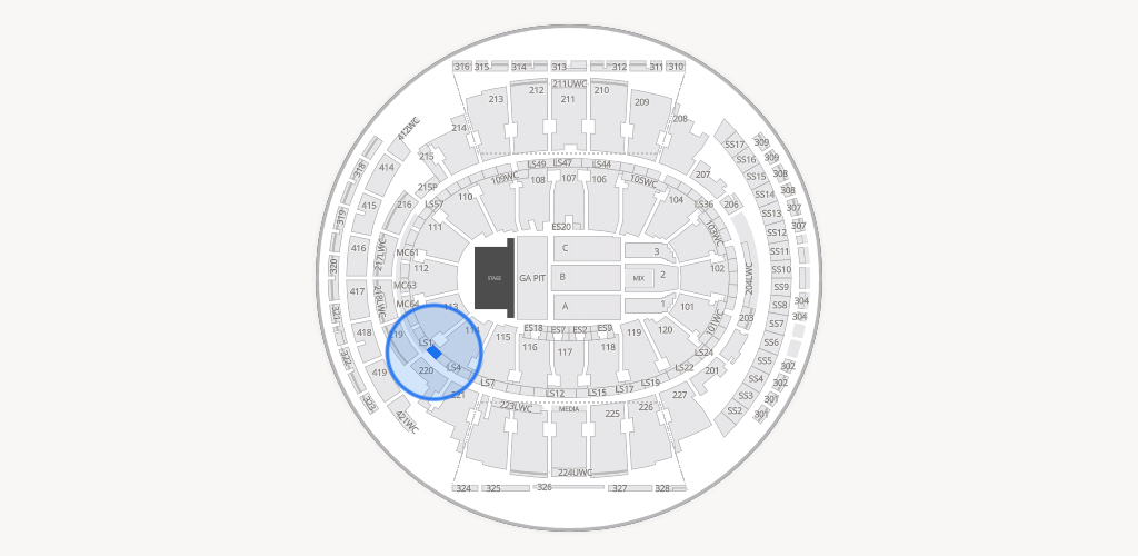 Madison Square Garden Seating Chart