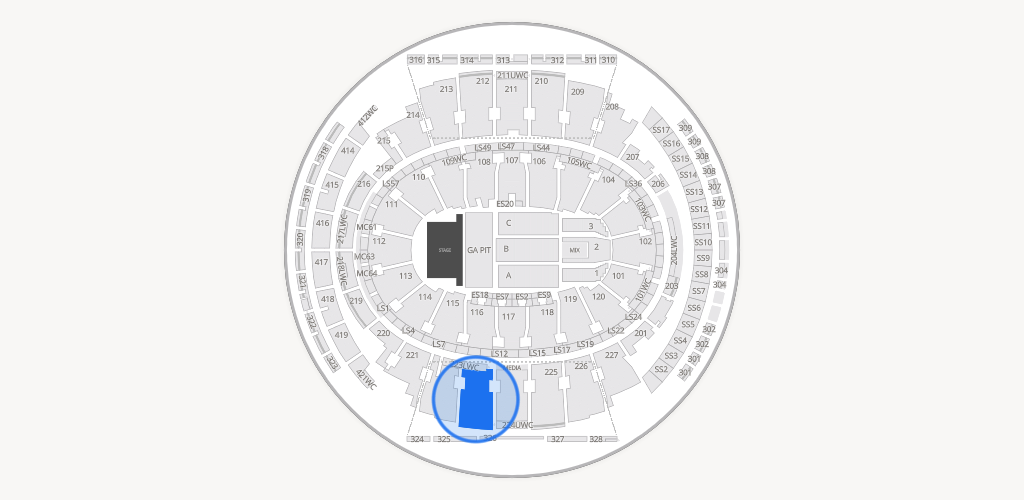 Madison Square Garden Seating Chart