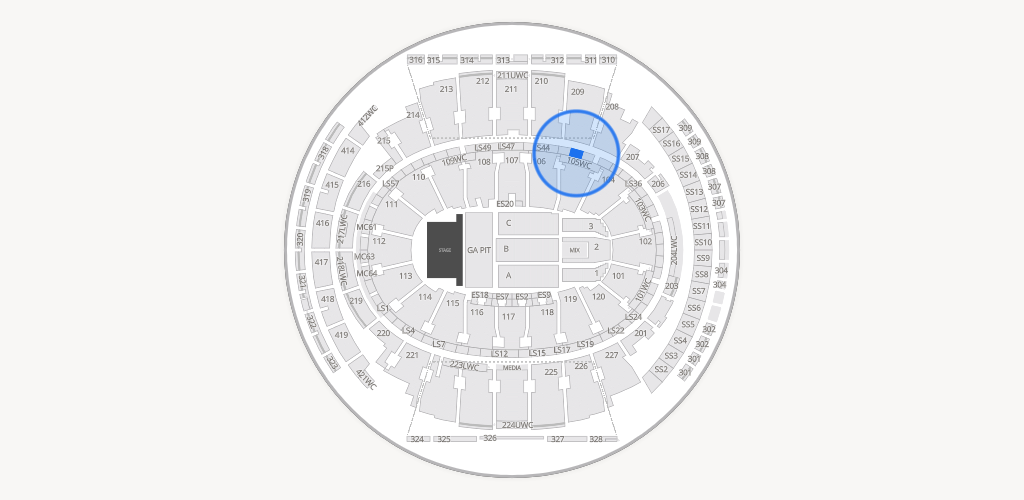 Madison Square Garden Seating Chart