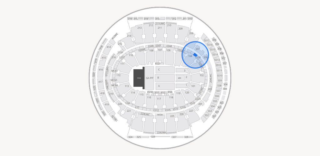 Madison Square Garden Seating Chart
