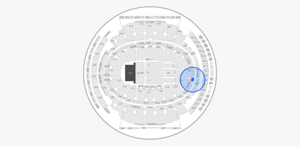 Madison Square Garden Seating Chart