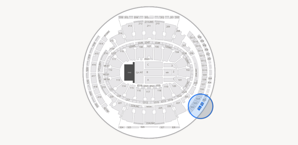 Madison Square Garden Seating Chart