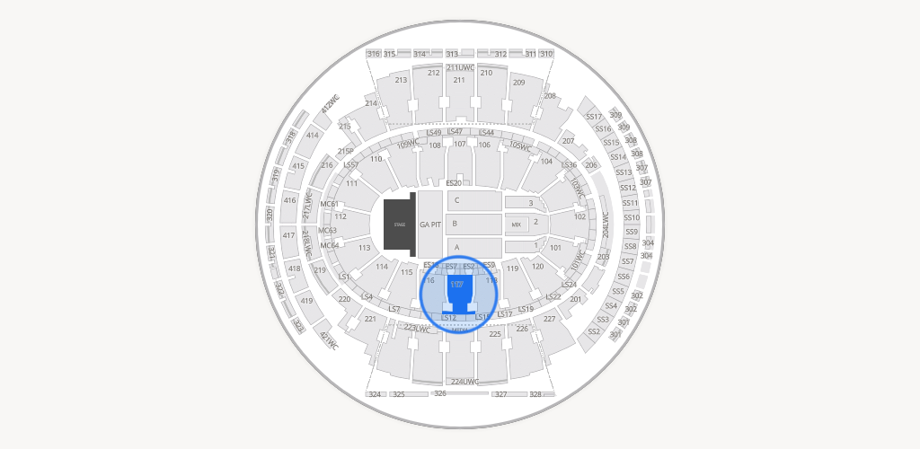 Madison Square Garden Seating Chart
