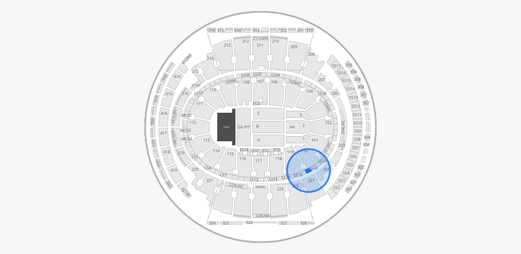 Madison Square Garden Seating Chart