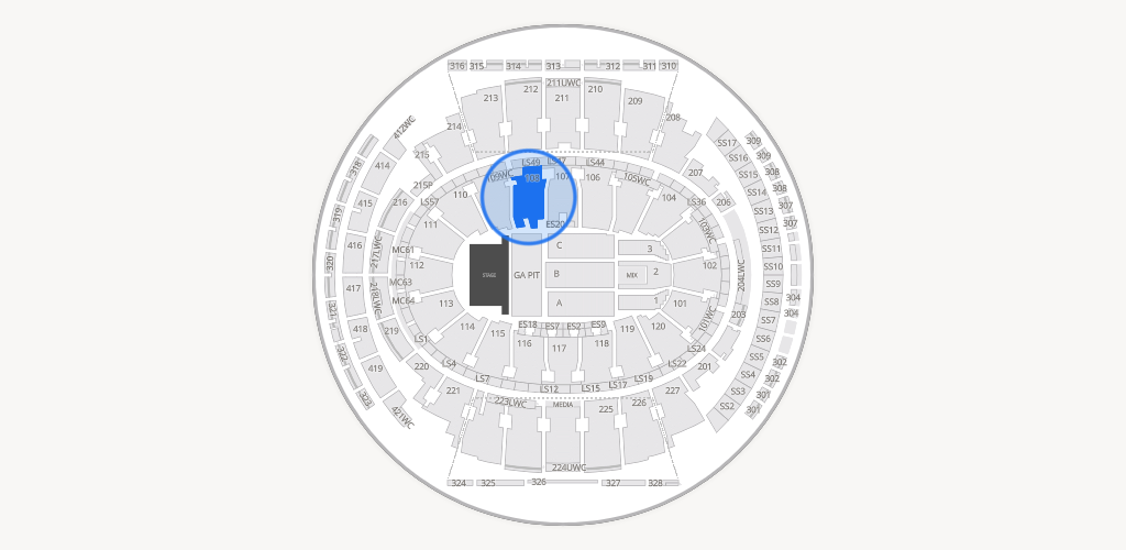 Madison Square Garden Seating Chart