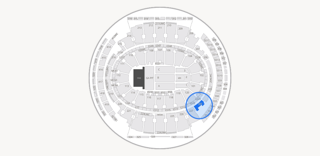 Madison Square Garden Seating Chart