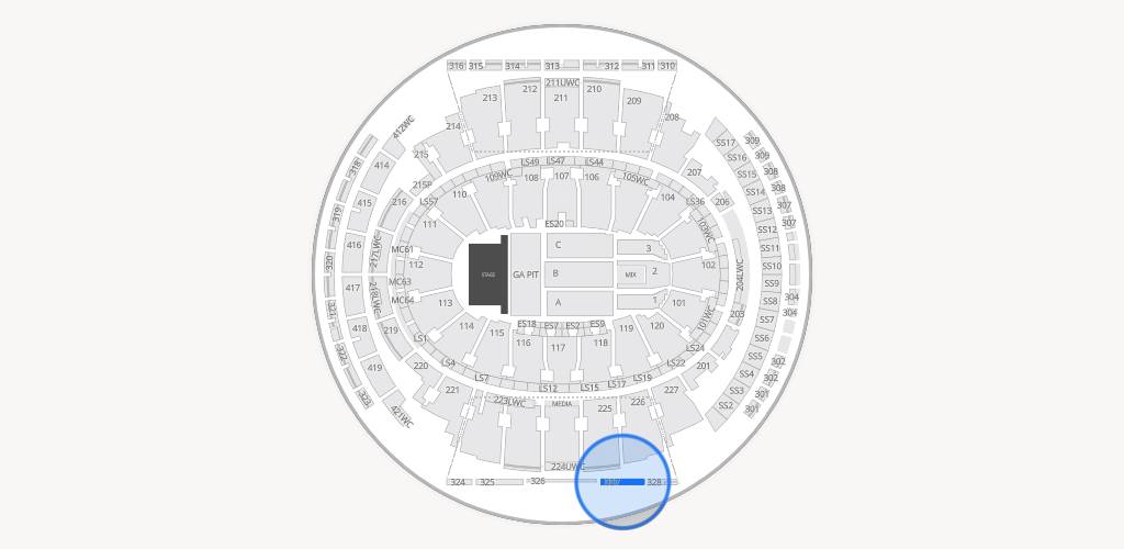 Madison Square Garden Seating Chart