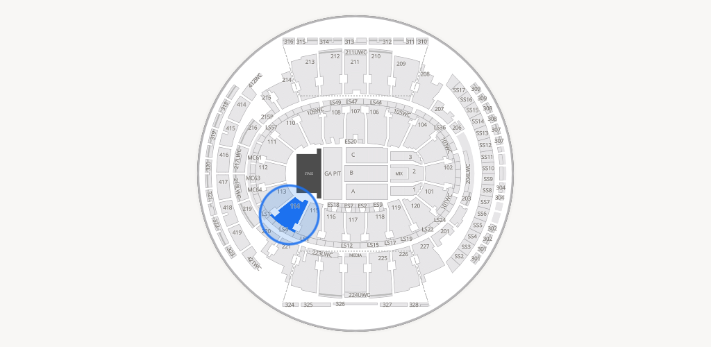Madison Square Garden Seating Chart
