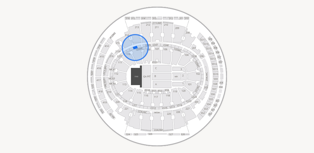 Madison Square Garden Seating Chart