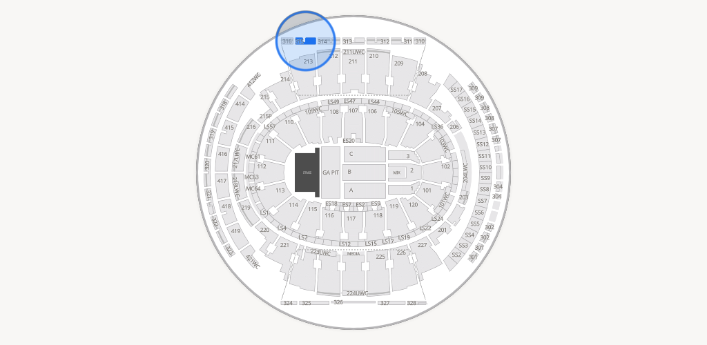 Madison Square Garden Seating Chart