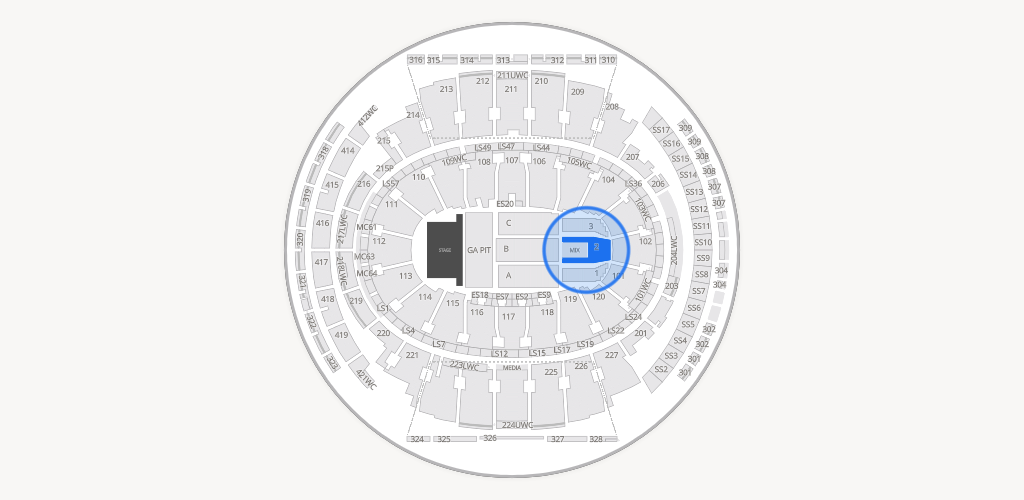 Madison Square Garden Seating Chart