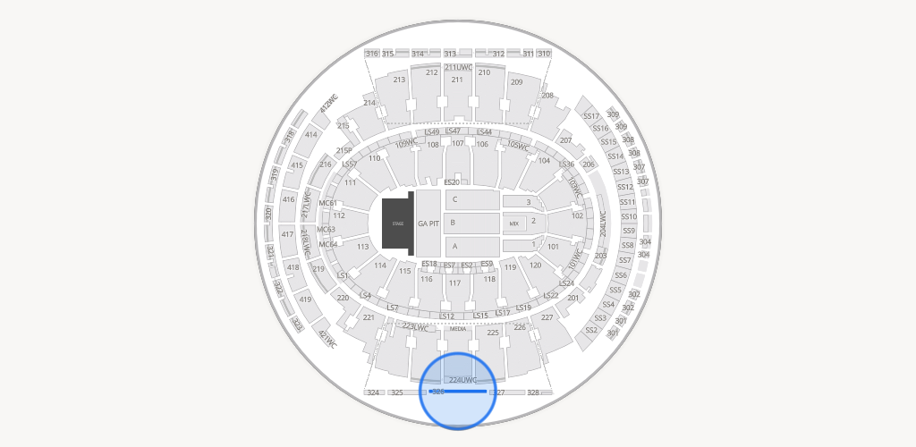 Madison Square Garden Seating Chart