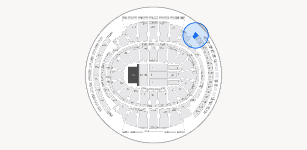 Madison Square Garden Seating Chart
