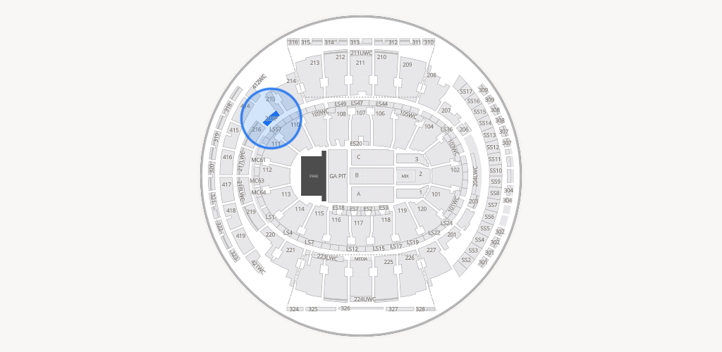 Madison Square Garden Seating Chart