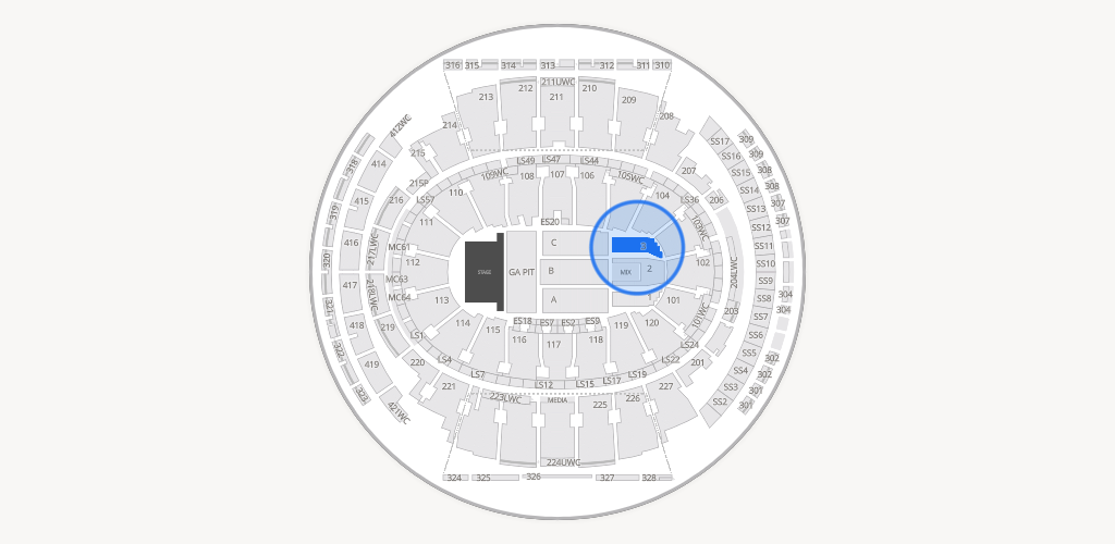 Madison Square Garden Seating Chart