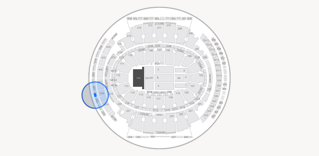 Madison Square Garden Seating Chart
