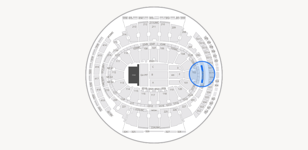 Madison Square Garden Seating Chart