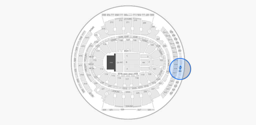 Madison Square Garden Seating Chart