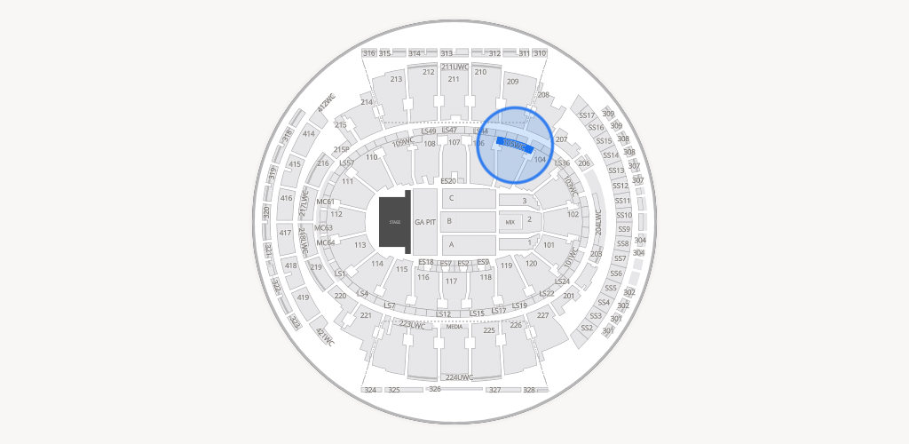 Madison Square Garden Seating Chart