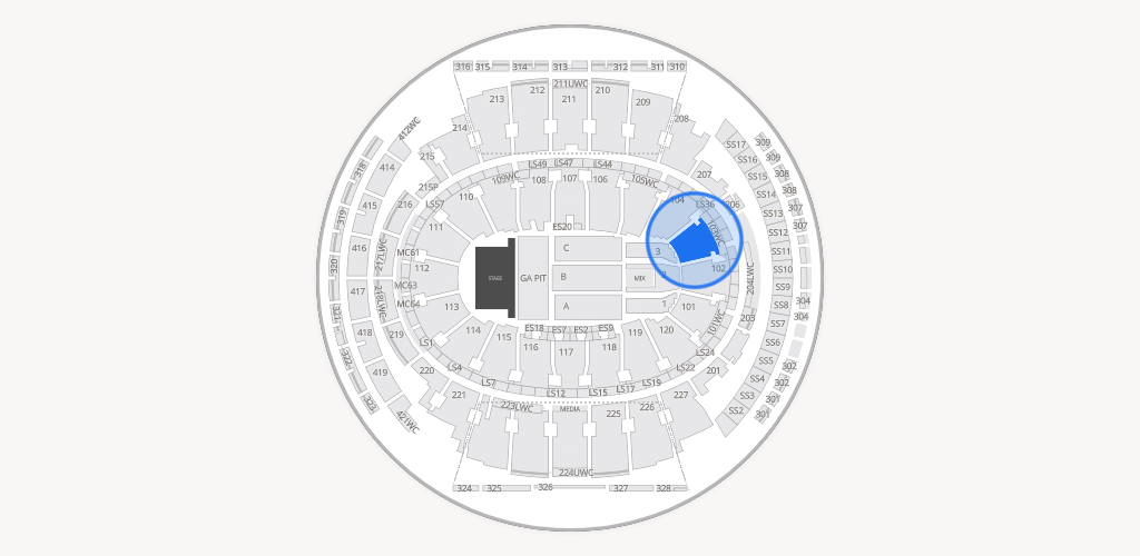 Madison Square Garden Seating Chart