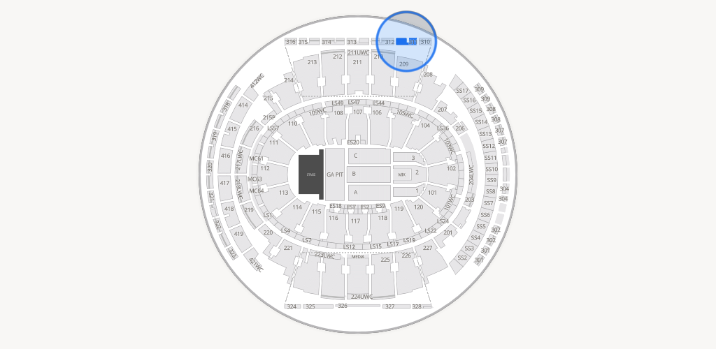 Madison Square Garden Seating Chart