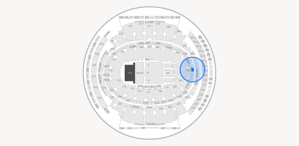 Madison Square Garden Seating Chart