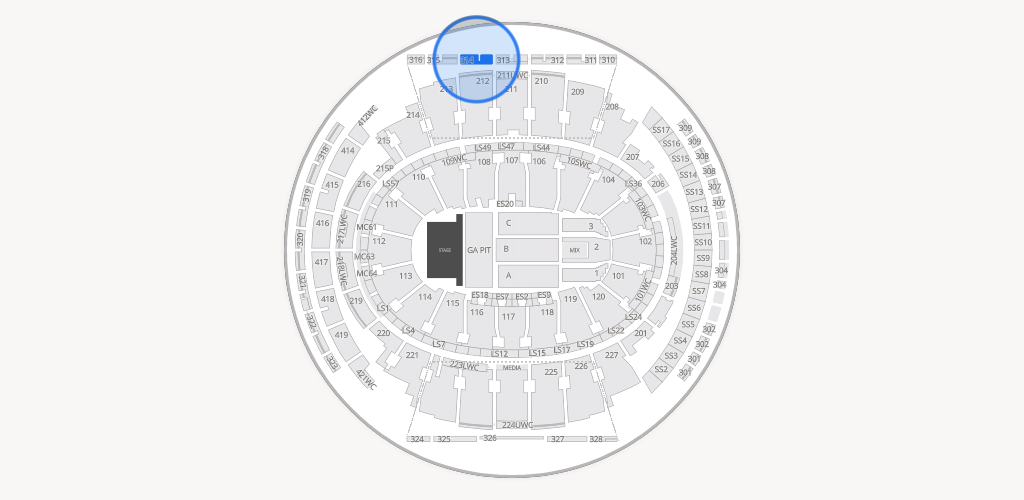 Madison Square Garden Seating Chart