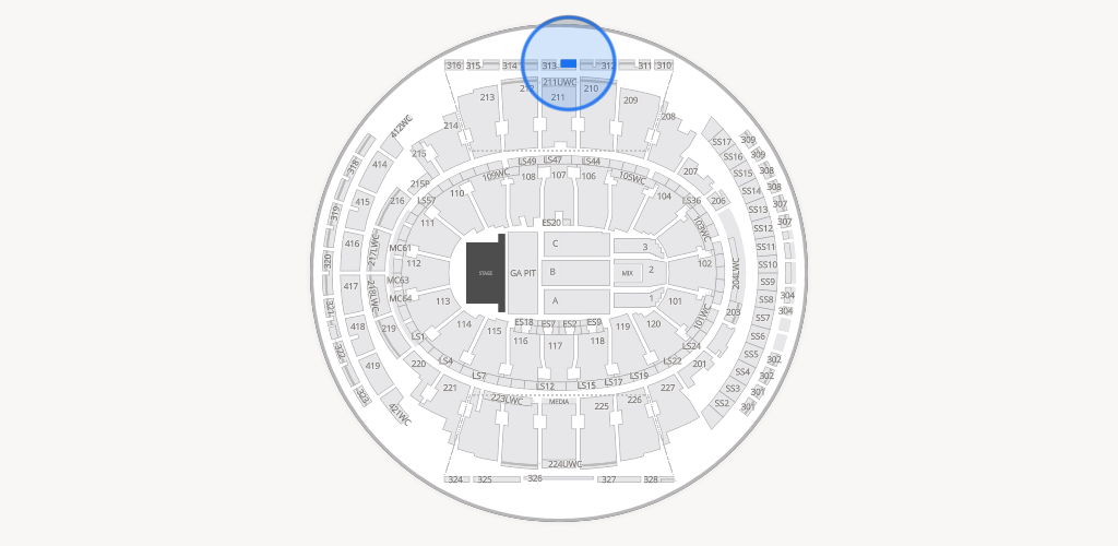 Madison Square Garden Seating Chart