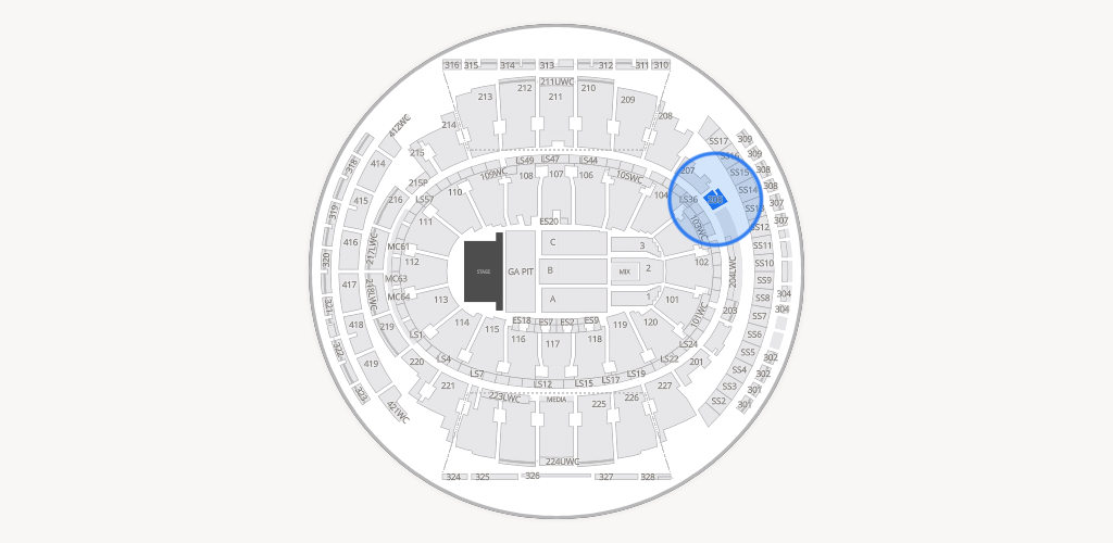 Madison Square Garden Seating Chart