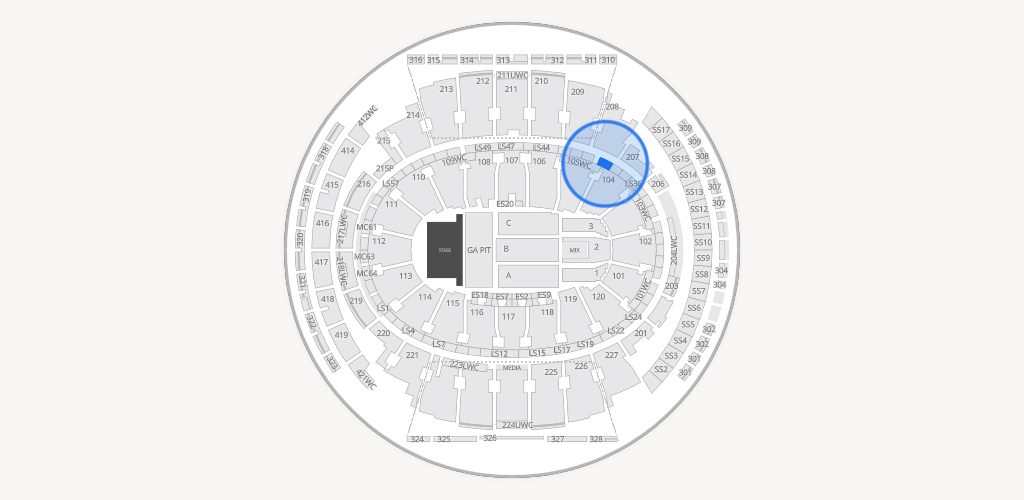 Madison Square Garden Seating Chart