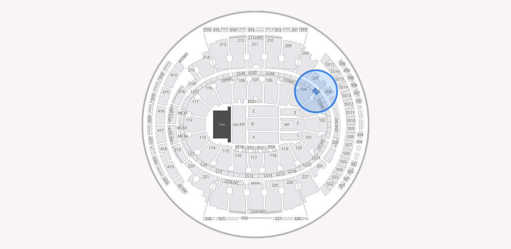 Madison Square Garden Seating Chart