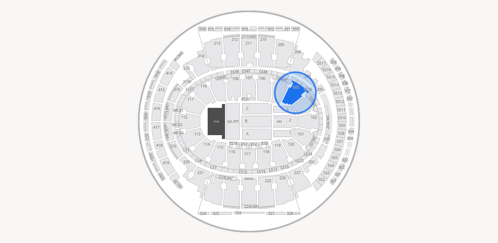 Madison Square Garden Seating Chart