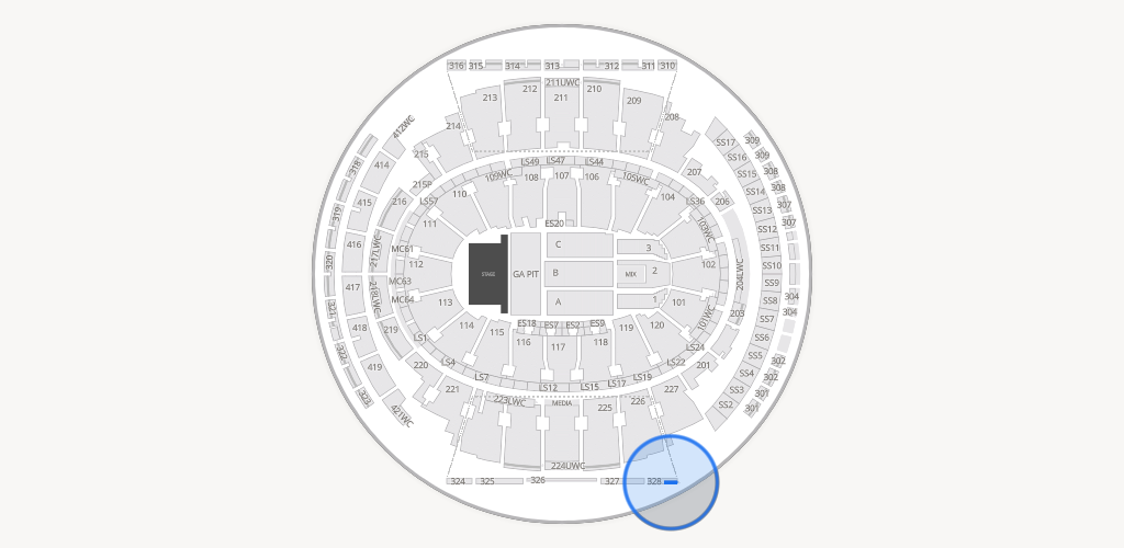 Madison Square Garden Seating Chart