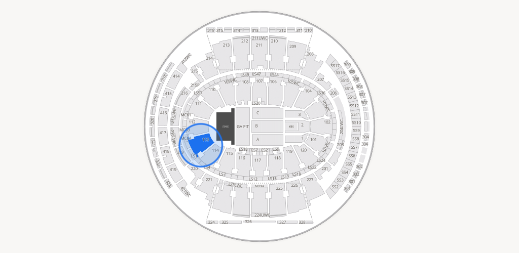 Madison Square Garden Seating Chart