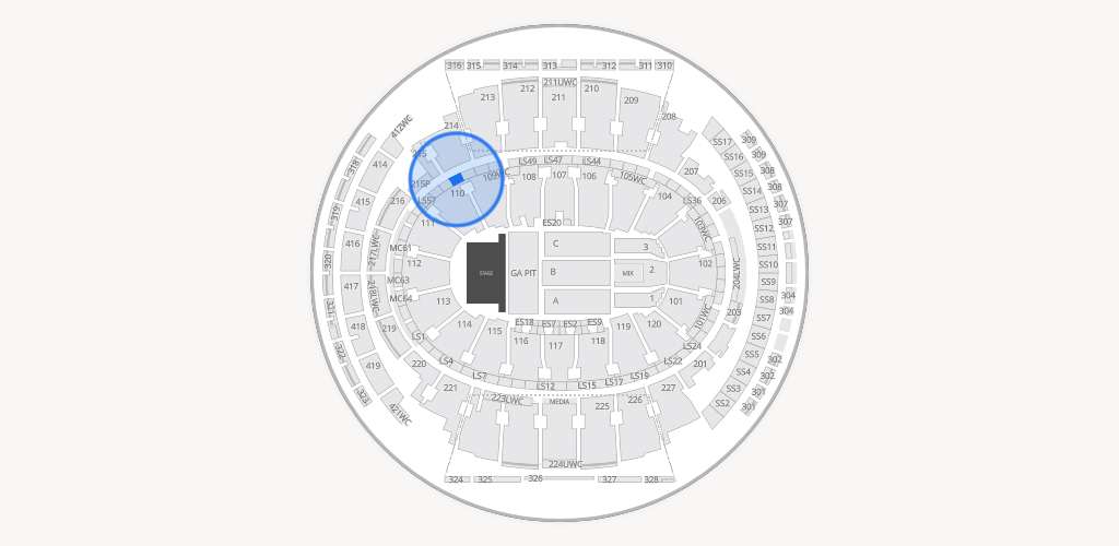 Madison Square Garden Seating Chart