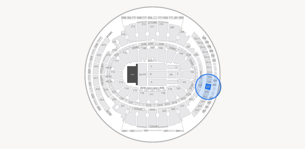 Madison Square Garden Seating Chart