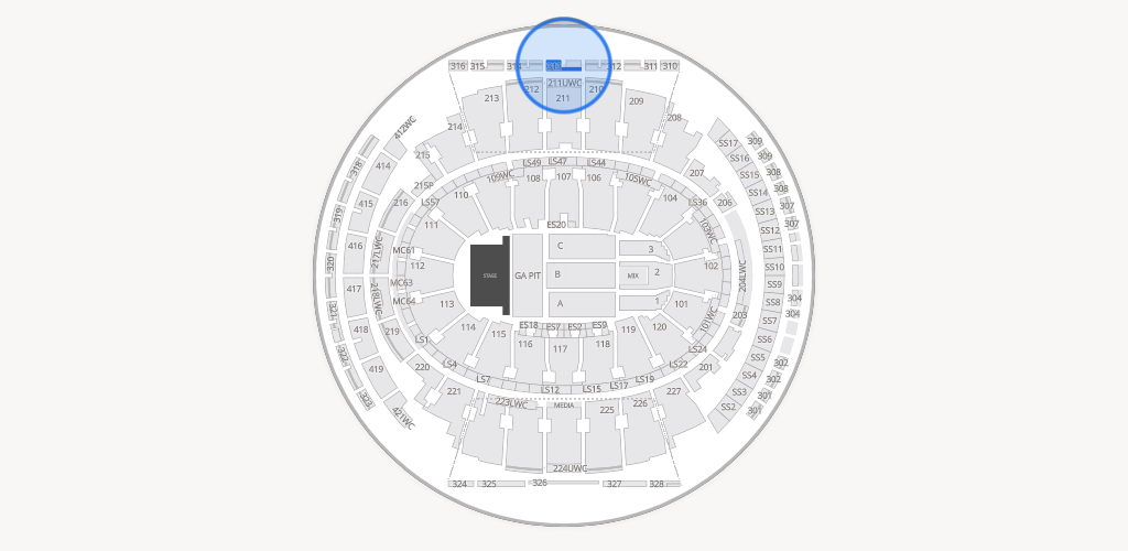 Madison Square Garden Seating Chart