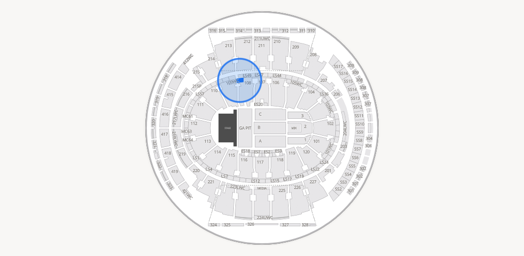 Madison Square Garden Seating Chart