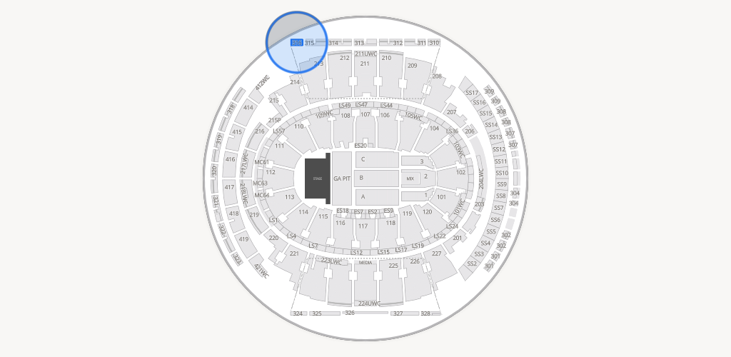 Madison Square Garden Seating Chart