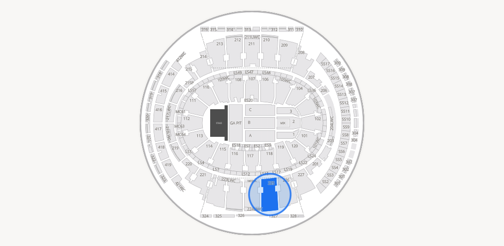 Madison Square Garden Seating Chart