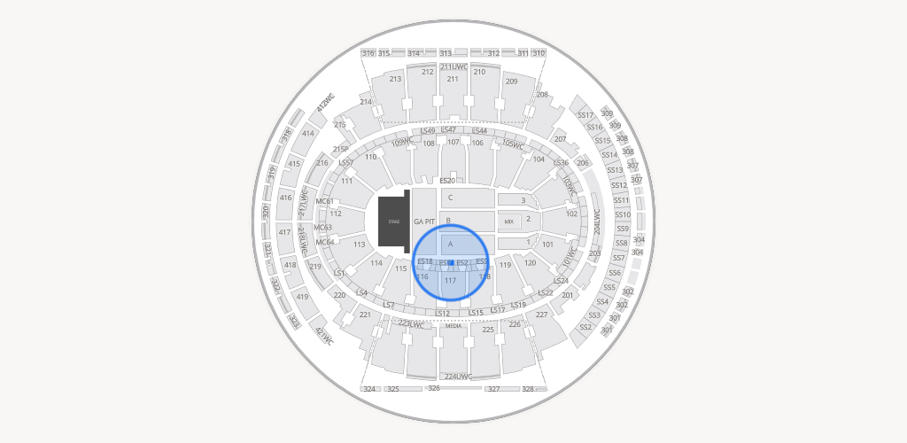 Madison Square Garden Seating Chart