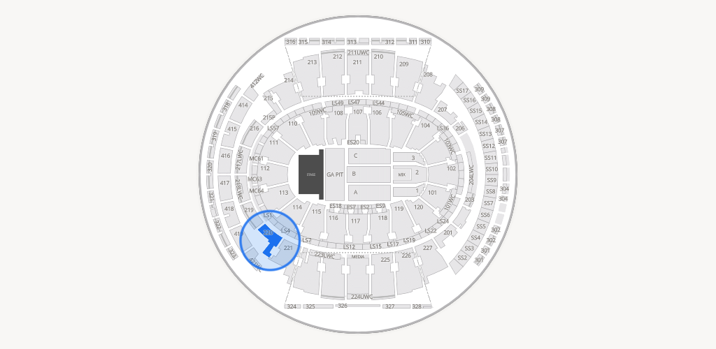 Madison Square Garden Seating Chart