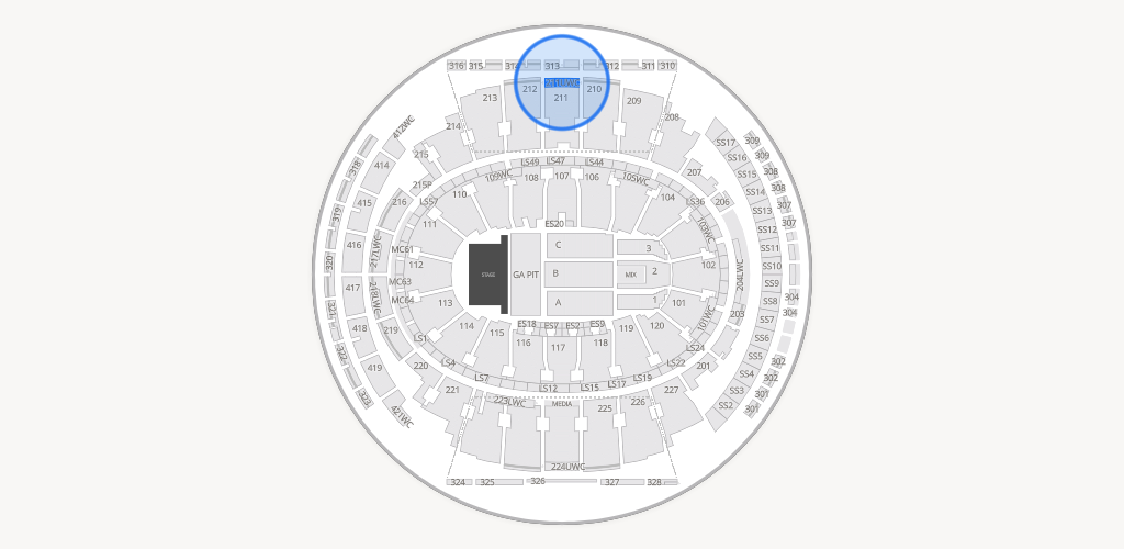 Madison Square Garden Seating Chart
