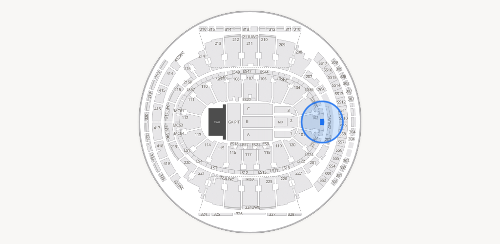 Madison Square Garden Seating Chart